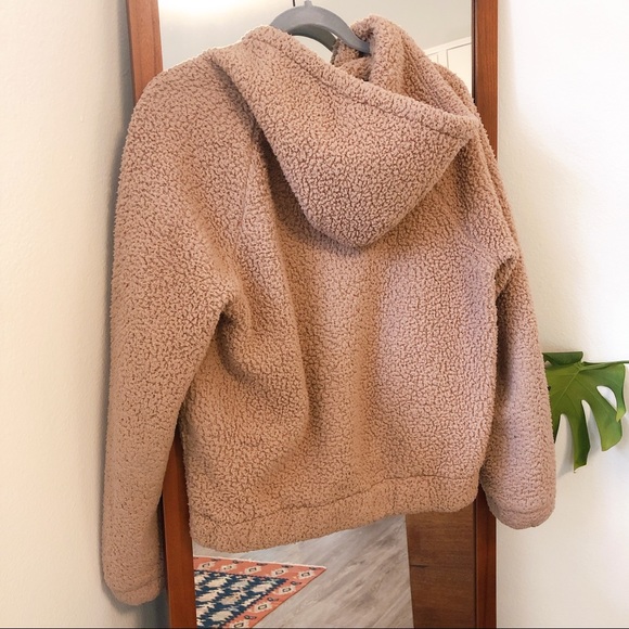 Billabong // Pink Teddy Bear Sweater // size Medium - Picture 6 of 6